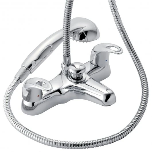 Francis Pegler Izzi Deck Bath Shower Mixer Tap 1 Francis Pegler Izzi Deck Bath Shower Mixer Tap