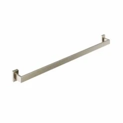 Colour Your Bathroom - Pure Single Towel Bar - Abacus Direct -ABACUS || Villeroy & Boch || Burlington Sales Store Colour Your Bathroom Towel Bar Brushed Nickel