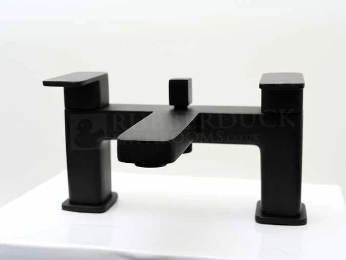 Fife Black Bath Shower Mixer Tap - Highlife Bathrooms 2 Fife Black Bath Shower Mixer Tap - Highlife Bathrooms - Image 2