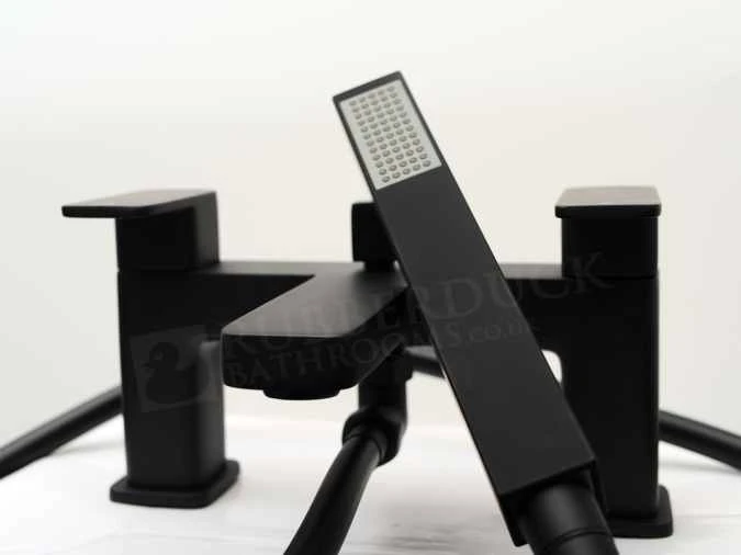 Fife Black Bath Shower Mixer Tap - Highlife Bathrooms 3 Fife Black Bath Shower Mixer Tap - Highlife Bathrooms - Image 3