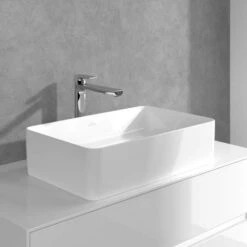 Villeroy & Boch Liberty Single Lever Tall Basin Mixer Tap Chrome -ABACUS || Villeroy & Boch || Burlington Sales Store Liberty tall basin mixer 6