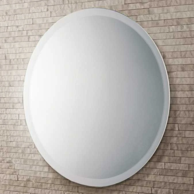 HIB Rondo Bathroom Mirror With Bevelled Edge - 61504000 4 HIB Rondo Bathroom Mirror With Bevelled Edge - 61504000 - Image 4