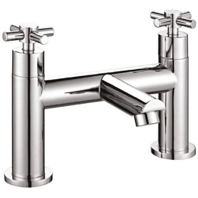 Scudo Kross Chrome Bath Filler Tap 1 Scudo Kross Chrome Bath Filler Tap