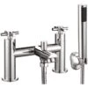 Scudo Kross Bath Shower Mixer Tap With Shower Kit And Wall Bracket