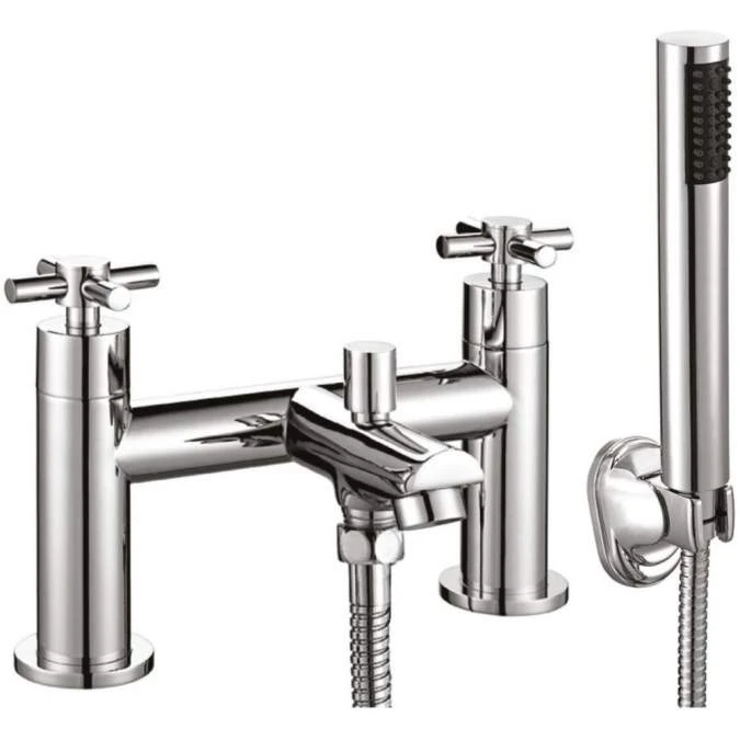 Scudo Kross Bath Shower Mixer Tap With Shower Kit And Wall Bracket 1 Scudo Kross Bath Shower Mixer Tap With Shower Kit And Wall Bracket
