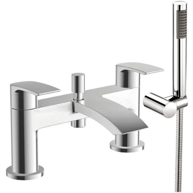 Scudo Belini Bath Shower Mixer Tap With Shower Kit And Wall Bracket 1 Scudo Belini Bath Shower Mixer Tap With Shower Kit And Wall Bracket