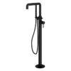 Abacus Iso Pro Freestanding Bath Shower Mixer - Matt Black
