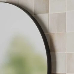 HiB Trim Round 60 Black Bathroom Mirror 9 HiB Trim Round 60 Black Bathroom Mirror -ABACUS || Villeroy & Boch || Burlington Sales Store Trim Curve 40 Lifestyle 5 1