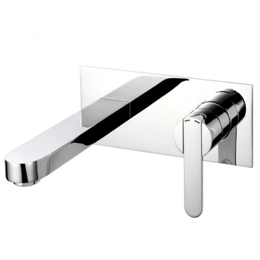Francis Pegler Strata Chrome Wall Mounted Bath Mixer Tap 1 Francis Pegler Strata Chrome Wall Mounted Bath Mixer Tap