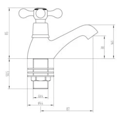 Saxony Bath Pillar Taps 5 Saxony Bath Pillar Taps -ABACUS || Villeroy & Boch || Burlington Sales Store saxony bath pillar taps tech