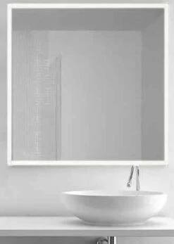 The White Space Frame LED Bathroom Mirror - 70 X 70cm